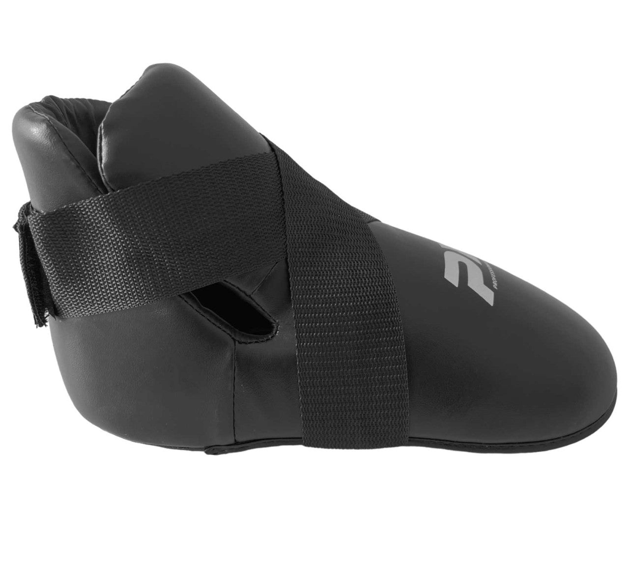 Protège-pieds noir avec poche pour les orteils - Karaté, Taekwondo, Kickboxing - Protections pour arts martiaux