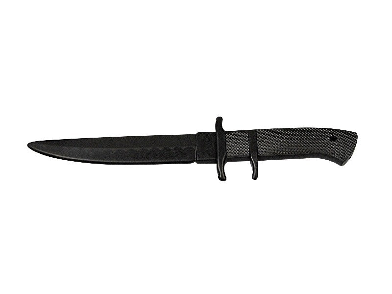 Couteau en caoutchouc COMMANDO noir