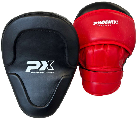 Paire de protège-mains PX LEGACY Pro, PU, noir-rouge