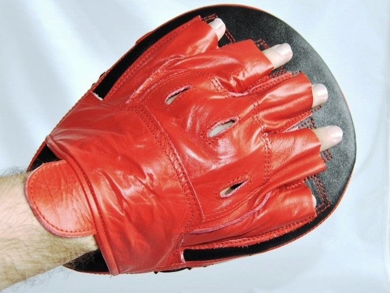 Handpratze Echtleder Gekrümmt Essential Echtleder