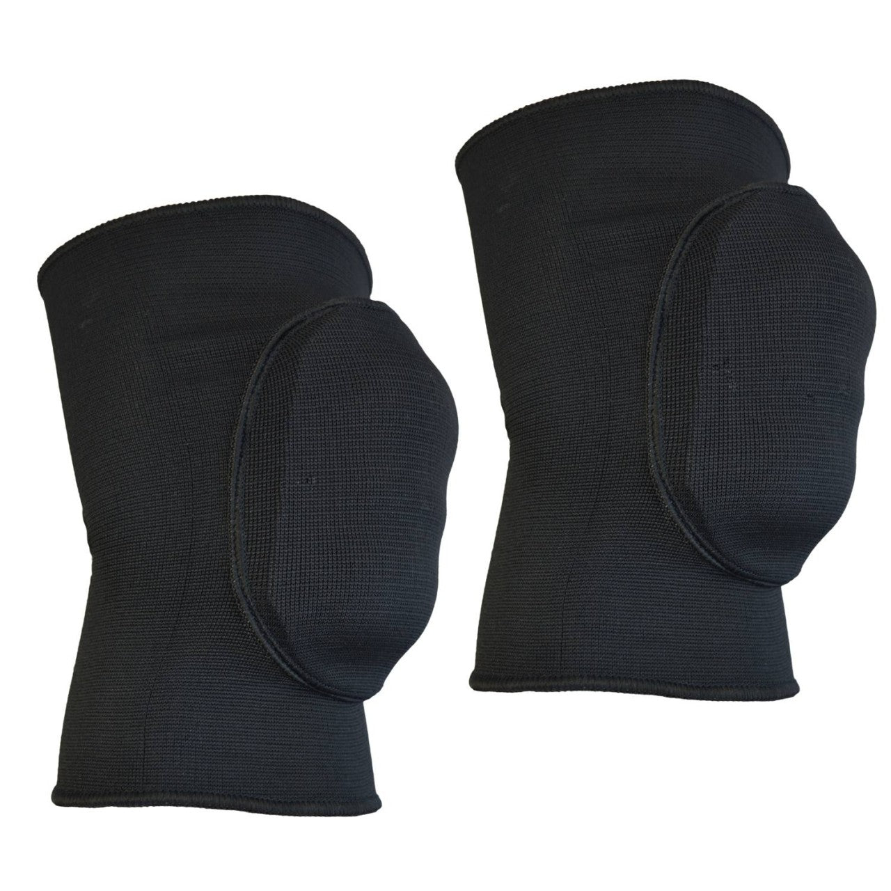 Genouillère bandage élastique noir coupe ergonomique – matériau respirant, mélange de coton pour
