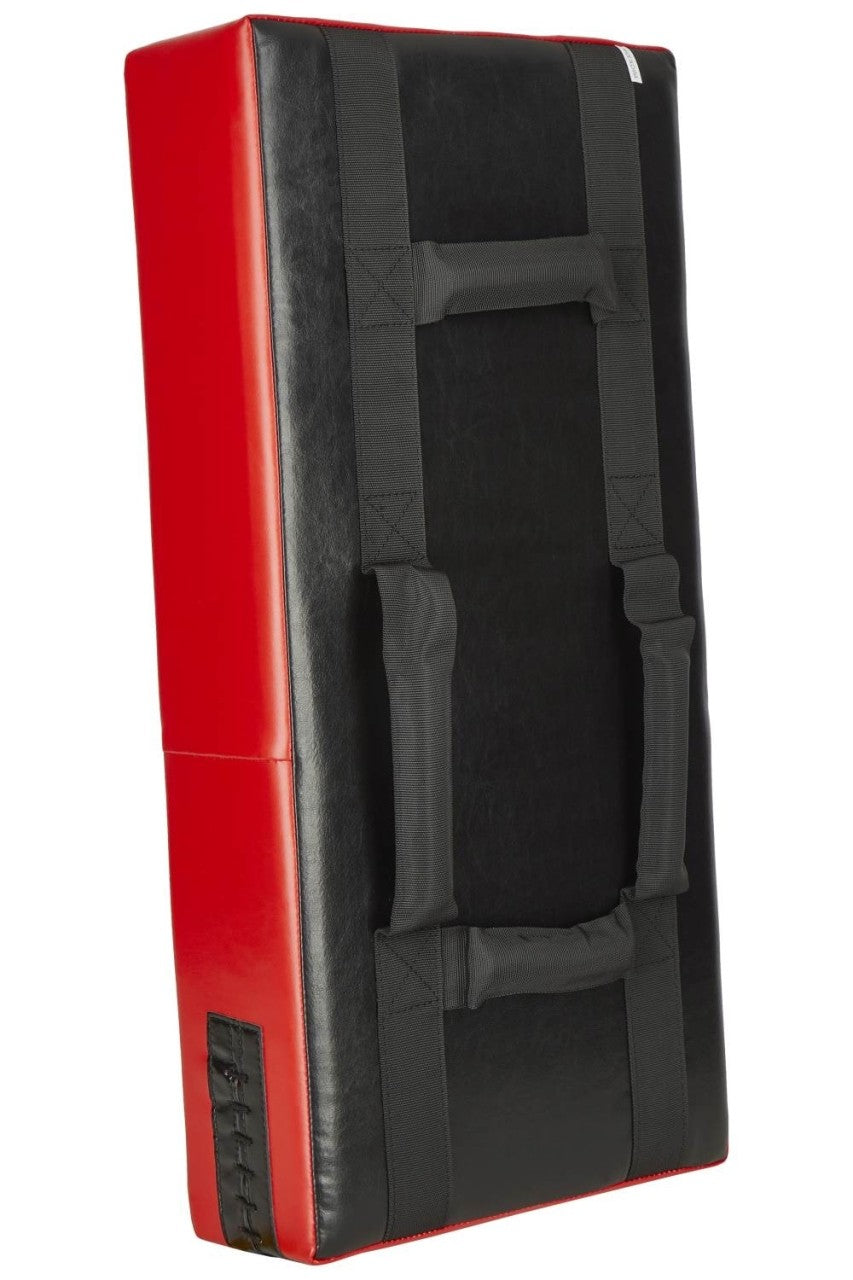 PX Schlagpolster Strike - Mit 4 Griffen - 60 x 35 x 15 cm - Kunstleder rot-schwarz - Robuste leichte Pratze