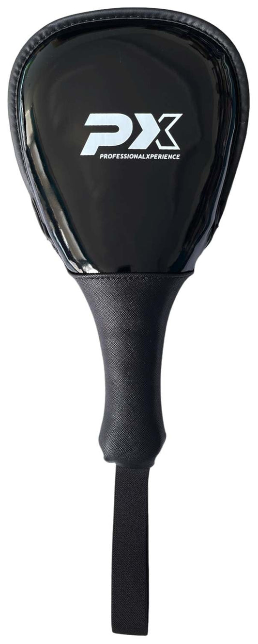 PX Taekwondo Mitt Power - Protège-main avec boucle - Double mitaine noire