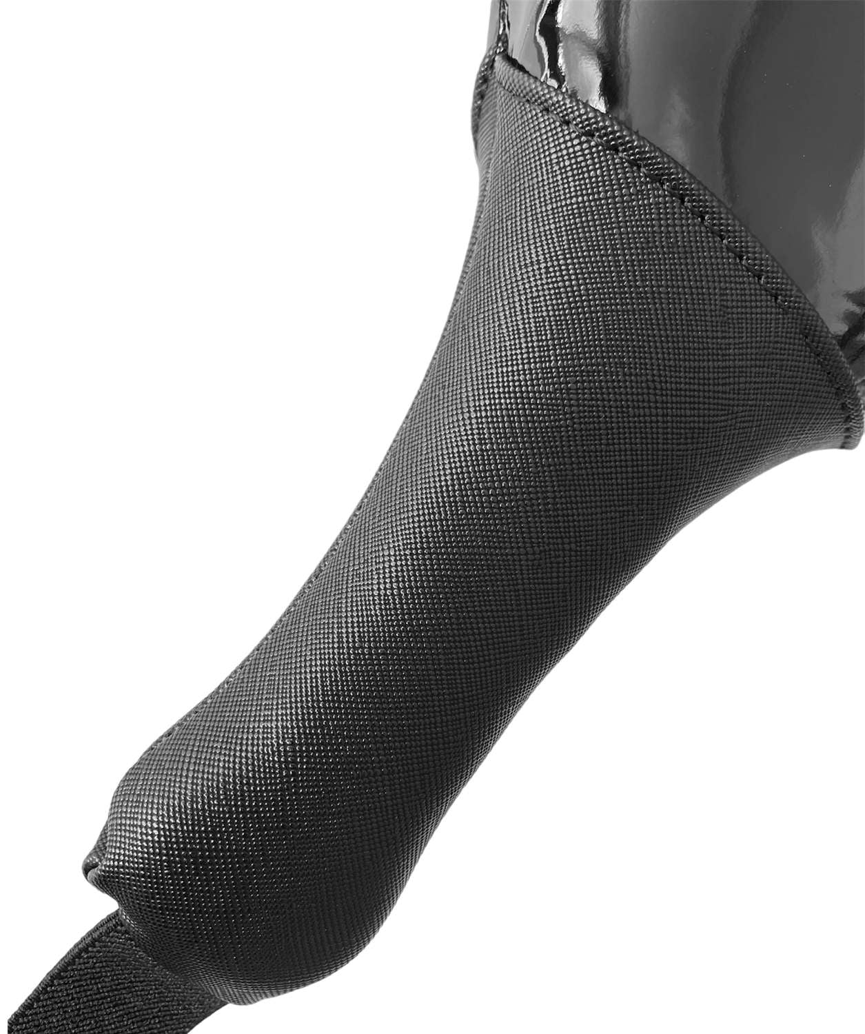 PX Taekwondo Mitt Power - Protège-main avec boucle - Double mitaine noire