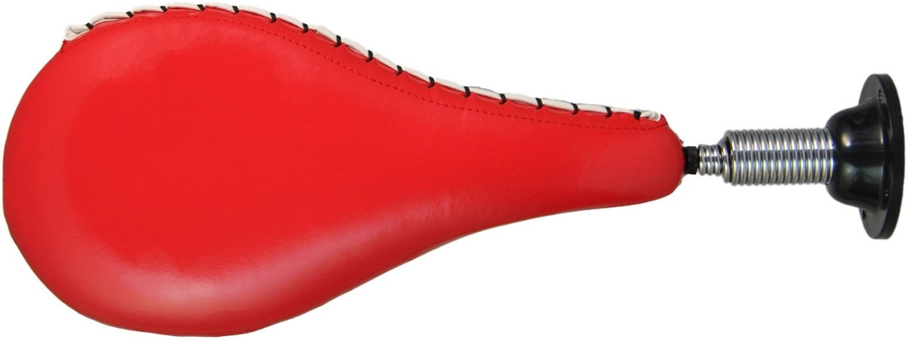 Wand-Schlagmitt Kunstleder rot