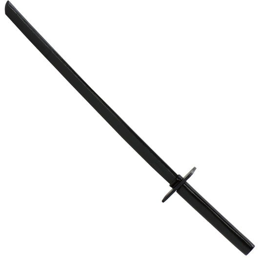 Épée Ninja 88 cm noire en bois