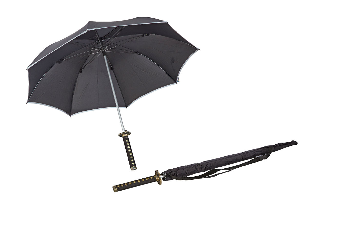 Parapluie épée de samouraï 104 cm – Haute qualité et unique pour les amateurs d'arts martiaux