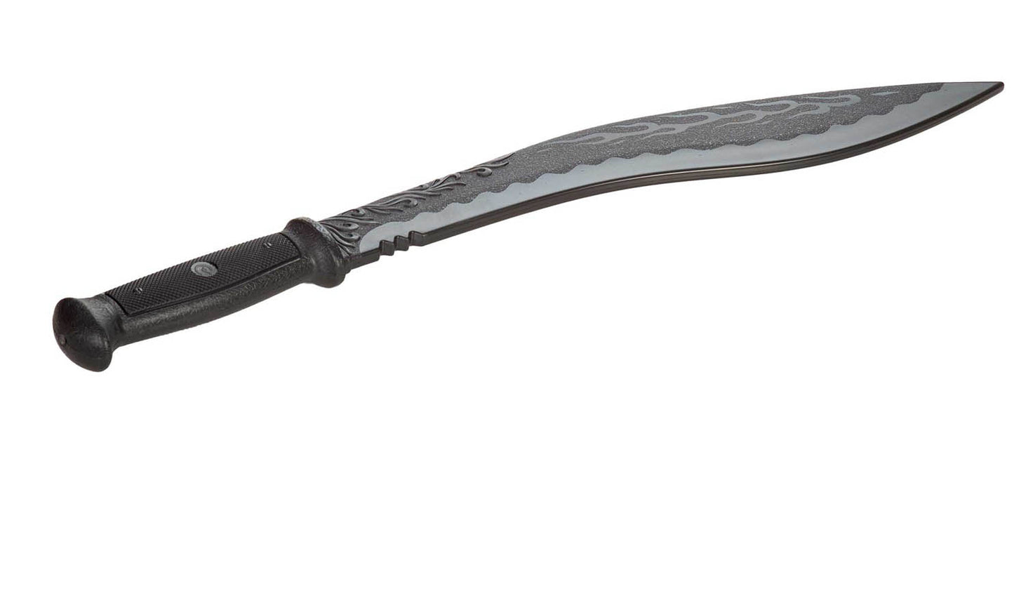 Dague Kukri noire en plastique PP couteau d'entraînement 63 cm