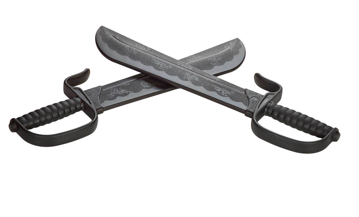 Couteau papillon noir en plastique PP couteau d'entraînement 46 cm