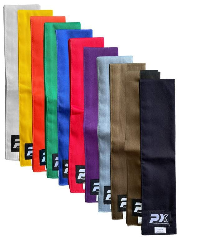 Ceinture de Kung Fu pour enfant - Coton bleu - 140 cm, largeur 8 cm - Ceinture WuShu