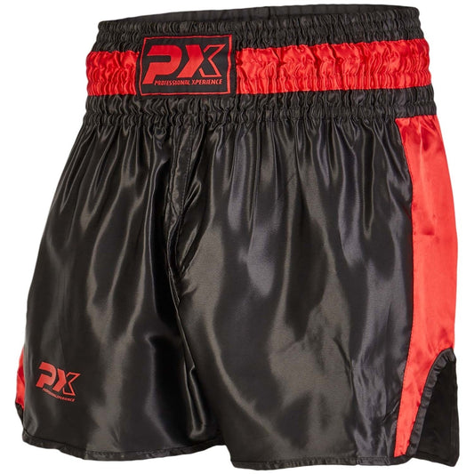 Short thaïlandais PX, « Contender » noir-rouge