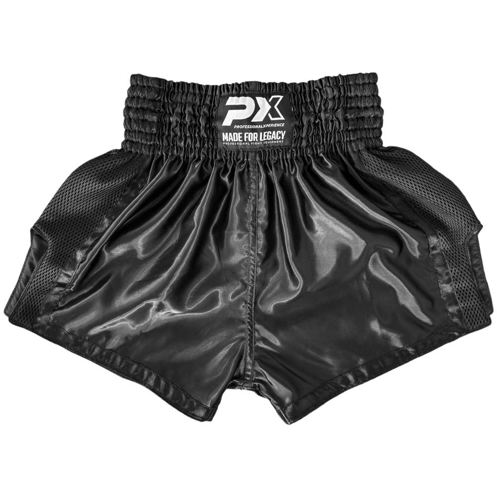 Short thaïlandais PX Legacy, en maille, noir