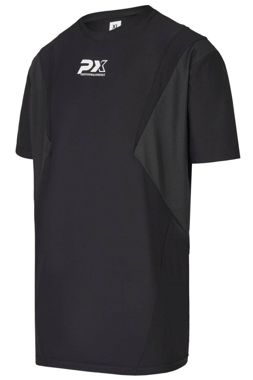 T-shirt d'entraînement PX GYM LINE, noir