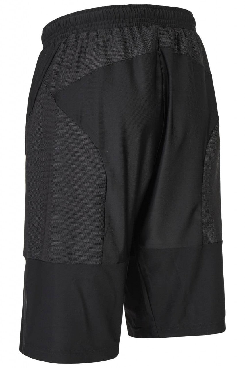 PX Training Shorts Gym Line schwarz - Funktionsgewebe mit Stretch-Einsätzen - Fitness Sporthose - Größe XS bis XXL