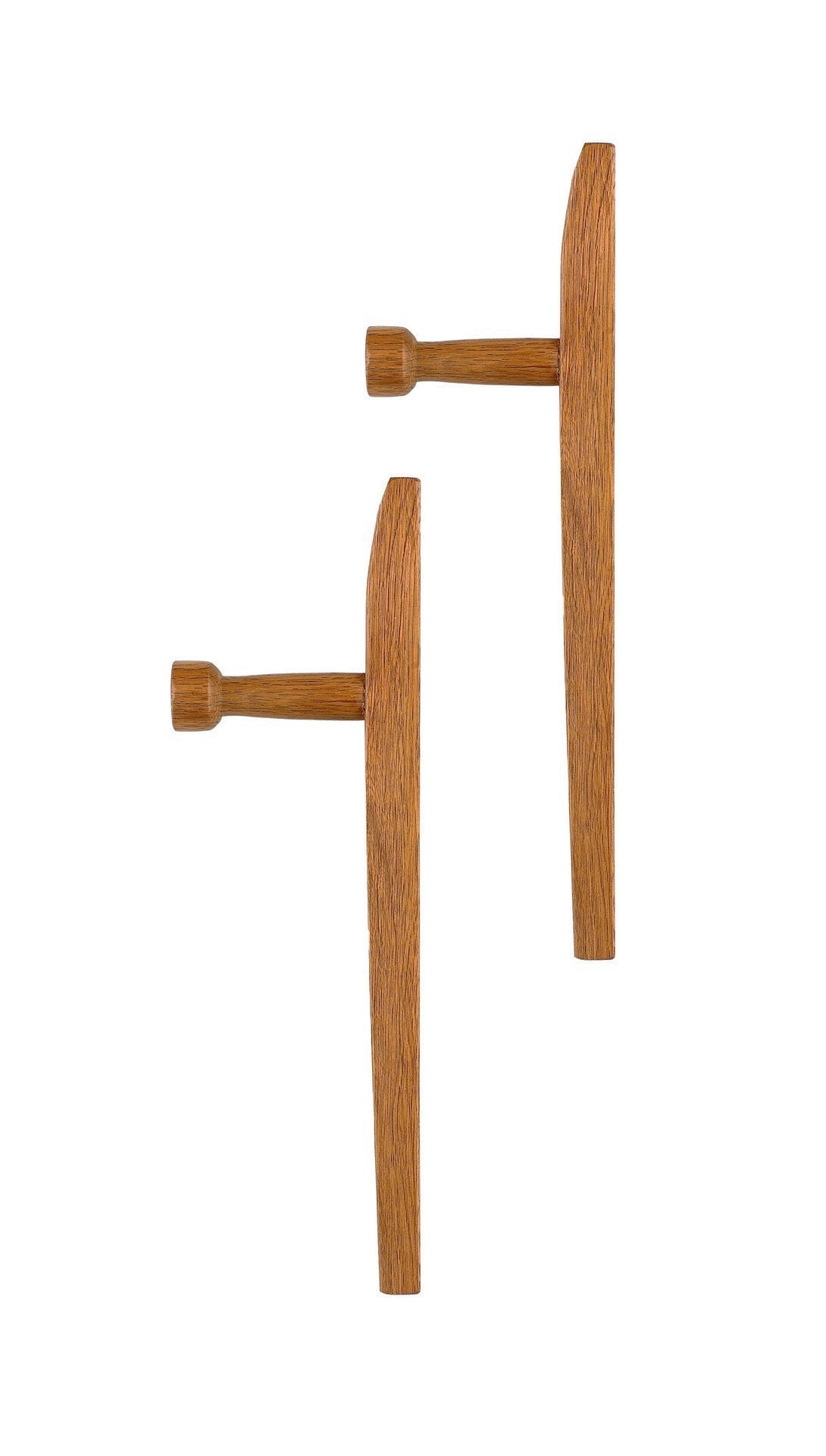 KWON (R) Tonfa Classique Style Okinawa chêne rouge 50 cm (paire)