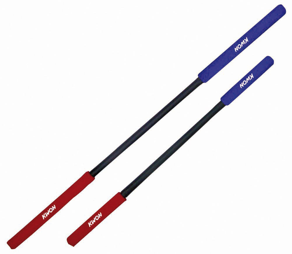 KWON (R) Pagaie en mousse rouge/bleu 180 cm, rembourrée Bo stick