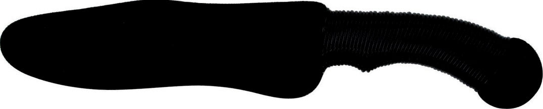 Couteau de chasse KWON (R) EVA noir 30 cm couteau d'entraînement mousse