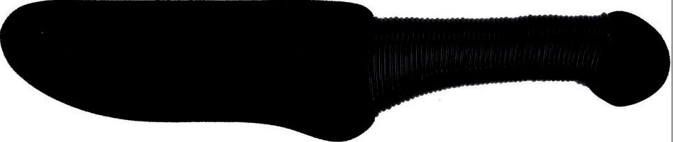 Couteau requin KWON (R) EVA noir 25 cm couteau d'entraînement mousse