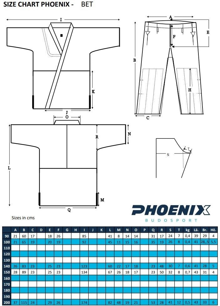 Taekwondo Dobok Essential weiß