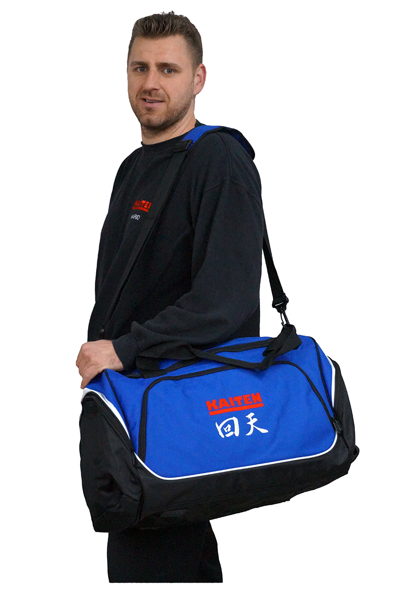 Sac de sport Kaiten Karate, petit format (30 litres), avec bandoulière (rouge, bleu marine, bleu roi, noir)