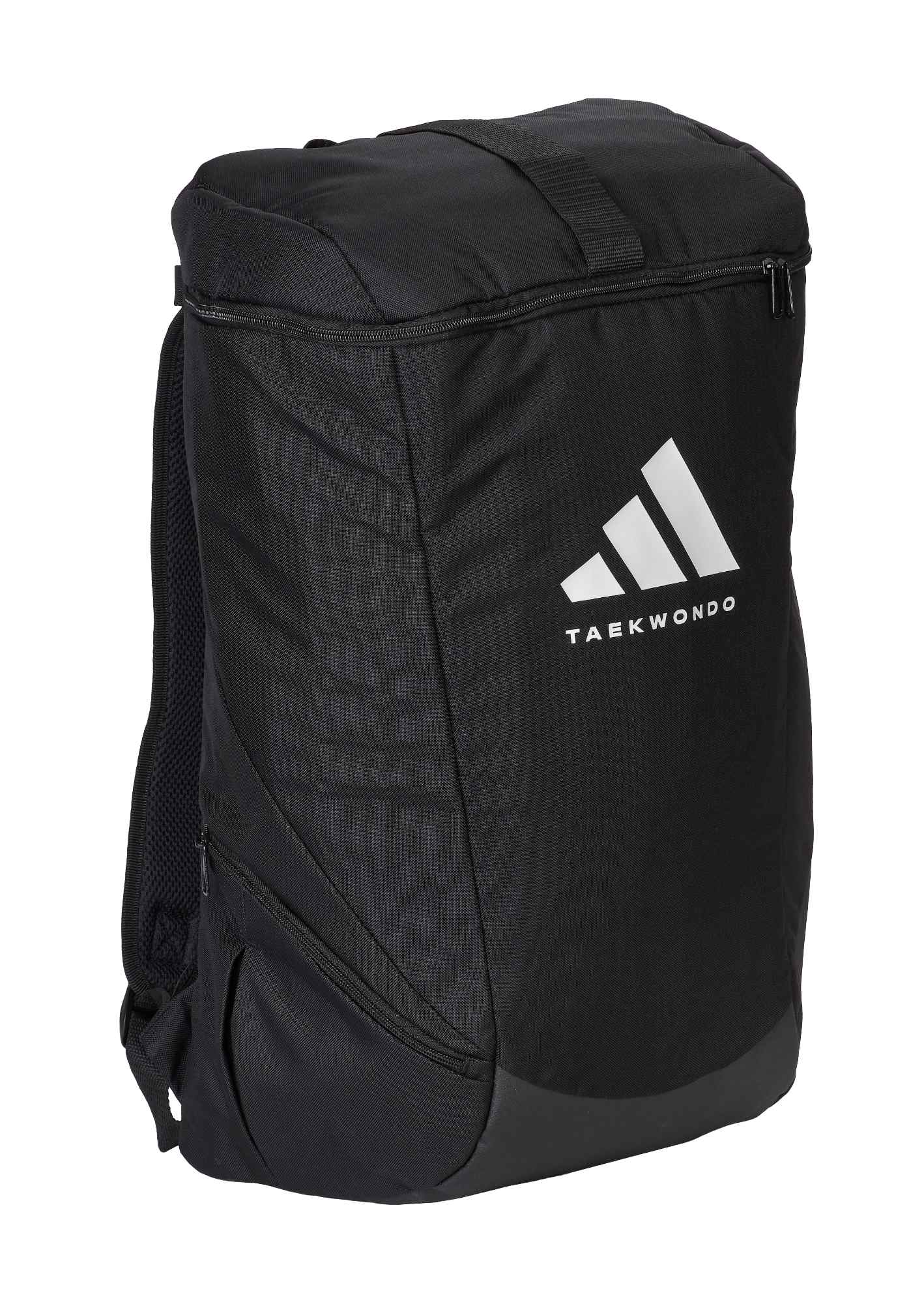 Sac à dos de sport adidas Taekwondo, taille M-L, noir et blanc, adiACC090T