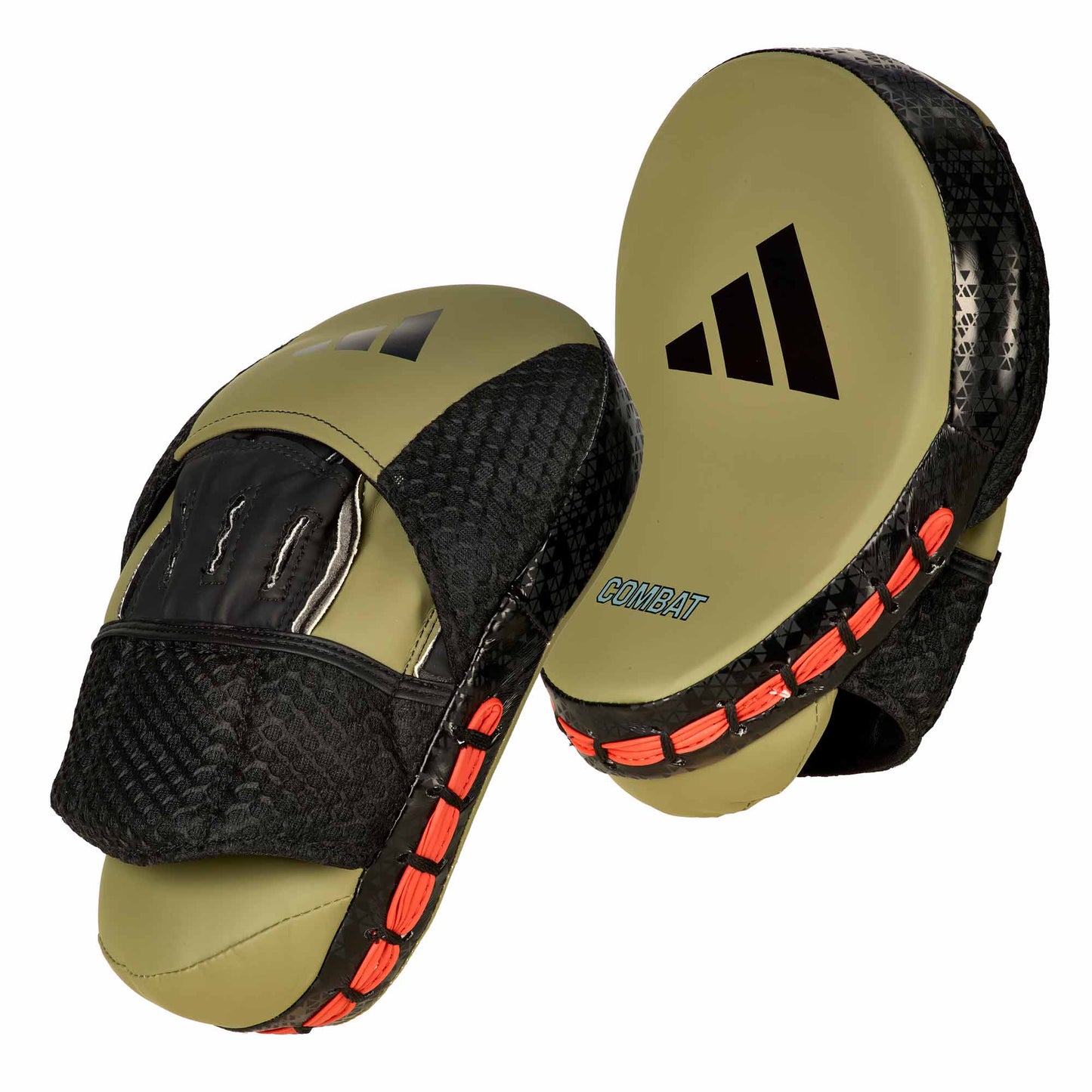 Protège-mains Adidas Combat 50, adiC50FM vert-noir, protège-mains, protections de frappe
