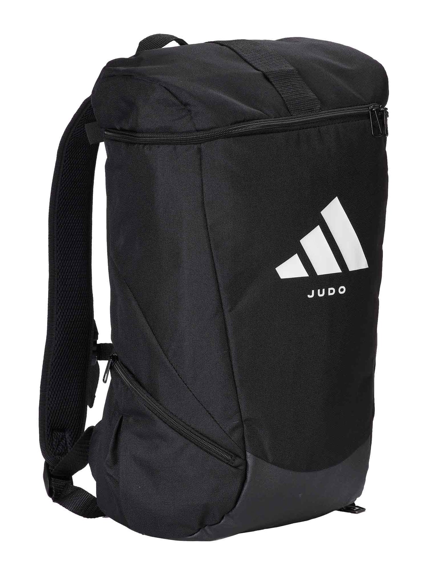 Sac à dos de sport adidas Judo, taille M-L, noir et blanc, adiACC090J