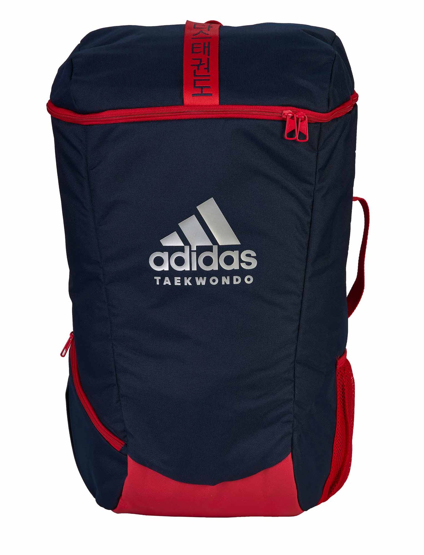 Sac à dos de sport adidas Taekwondo, taille M-L, bleu-rouge, adiACC090T
