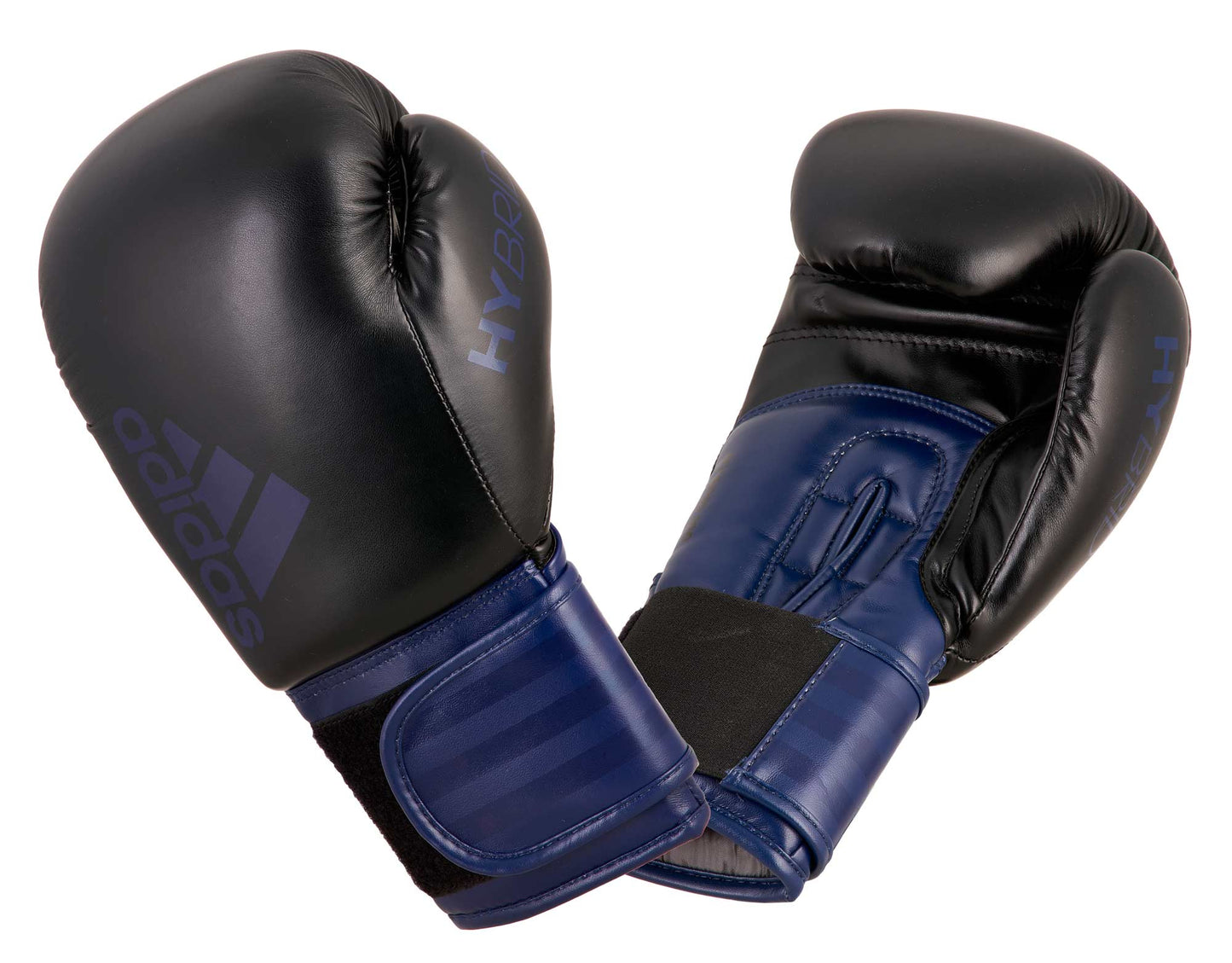 Gants de boxe adidas Hybrid 100 ADIH100 noir-bleu nuit
