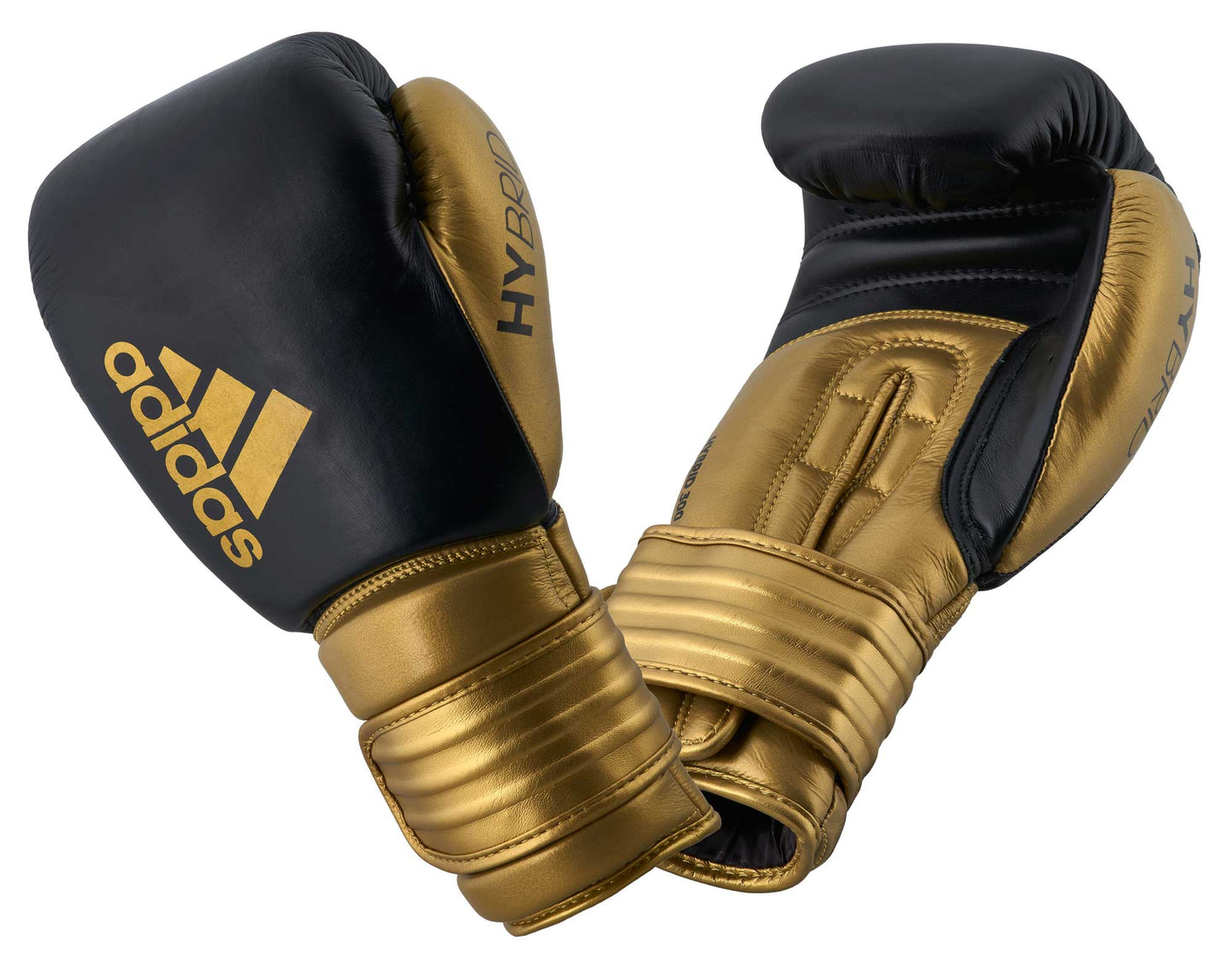 Gants de boxe adidas Hybrid 300 ADIH300 noir-or