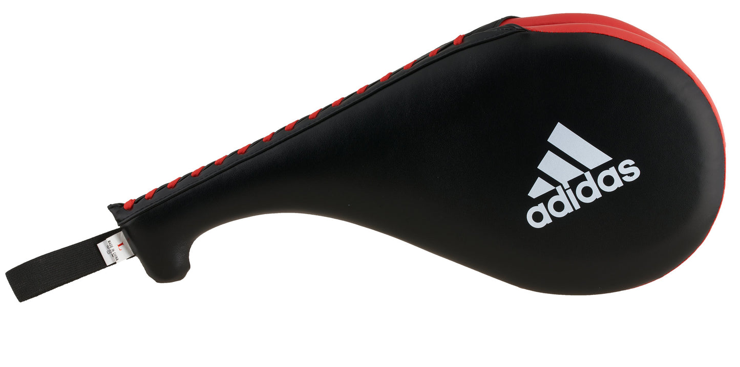 Gants de taekwondo doubles Adidas noirs, ADITDT03, taille S/L, protège-mains, coussin de frappe