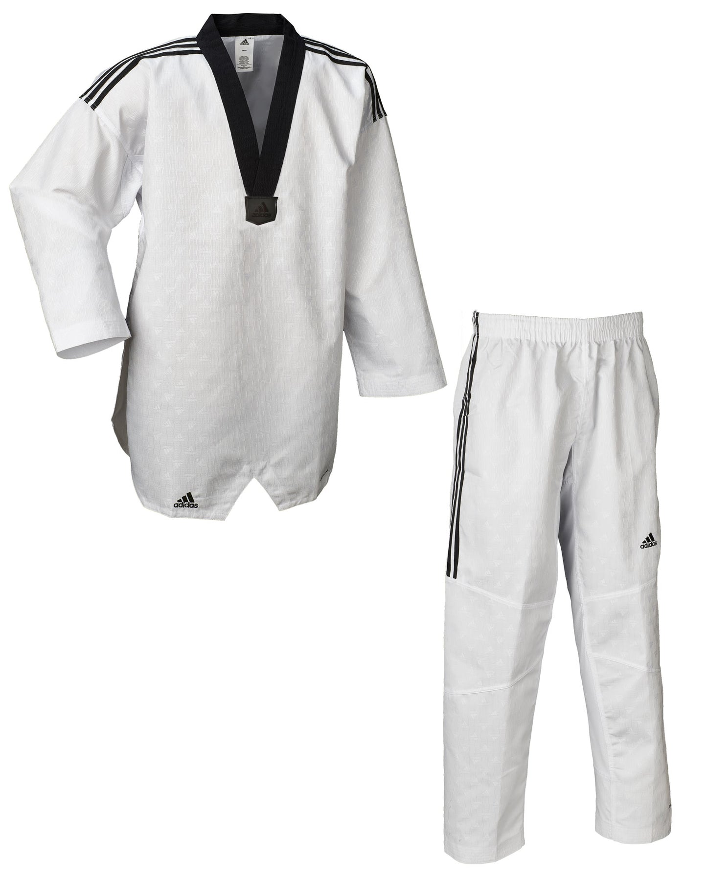 Tenue de Taekwondo adidas, Grand Maître, veste à enfiler Dobok à col en V ADITGM02