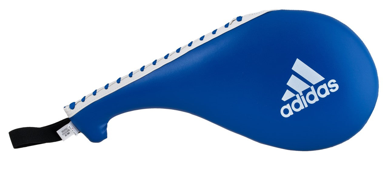 Gants de taekwondo Adidas Single Mitt bleus, taille S/L, ADITST03, protège-mains, protection de frappe