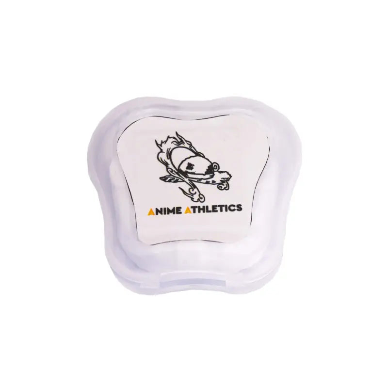 Anime Athletics GEAR 5 Mundschutz schwarz-weiß - Zahnschutz mit Gel Rahmen