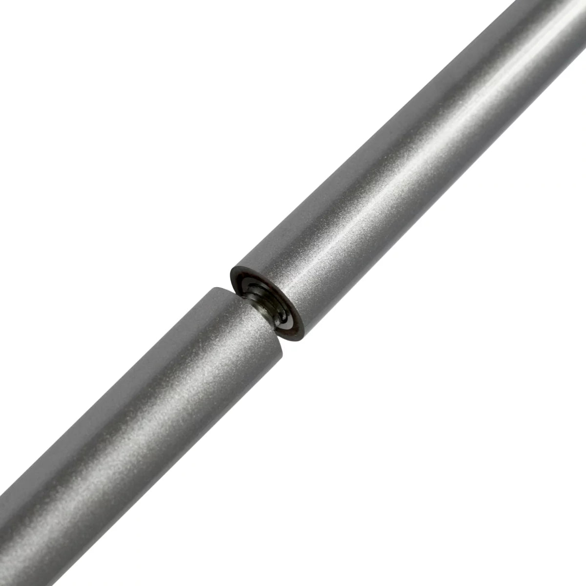 Bâton de frappe conique en graphite argenté 182 cm - 2 pièces et bâton long amovible
