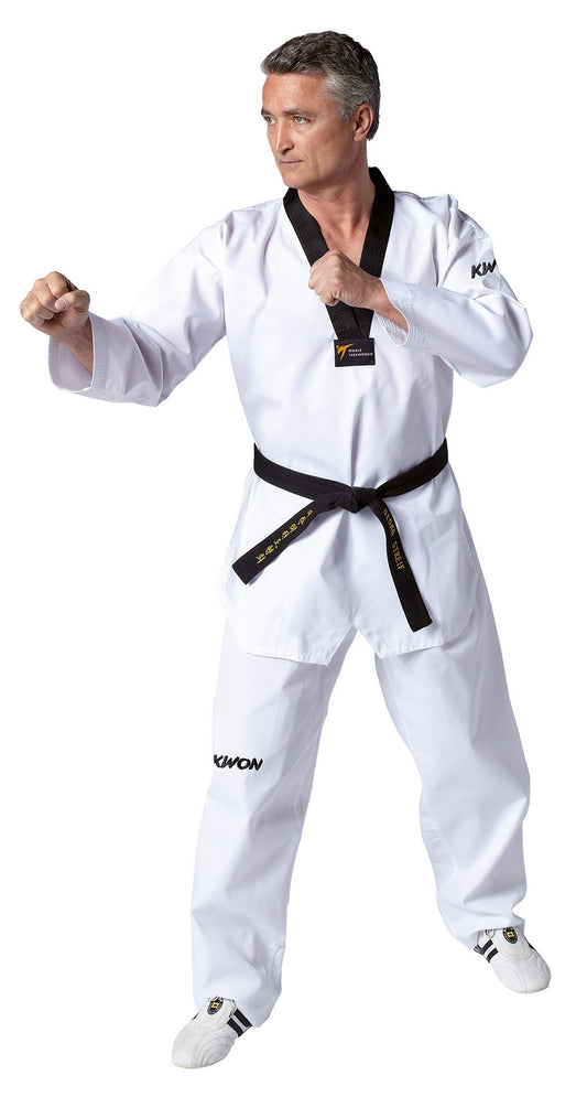 Uniforme de Taekwondo KWON (R) Victory revers noir
