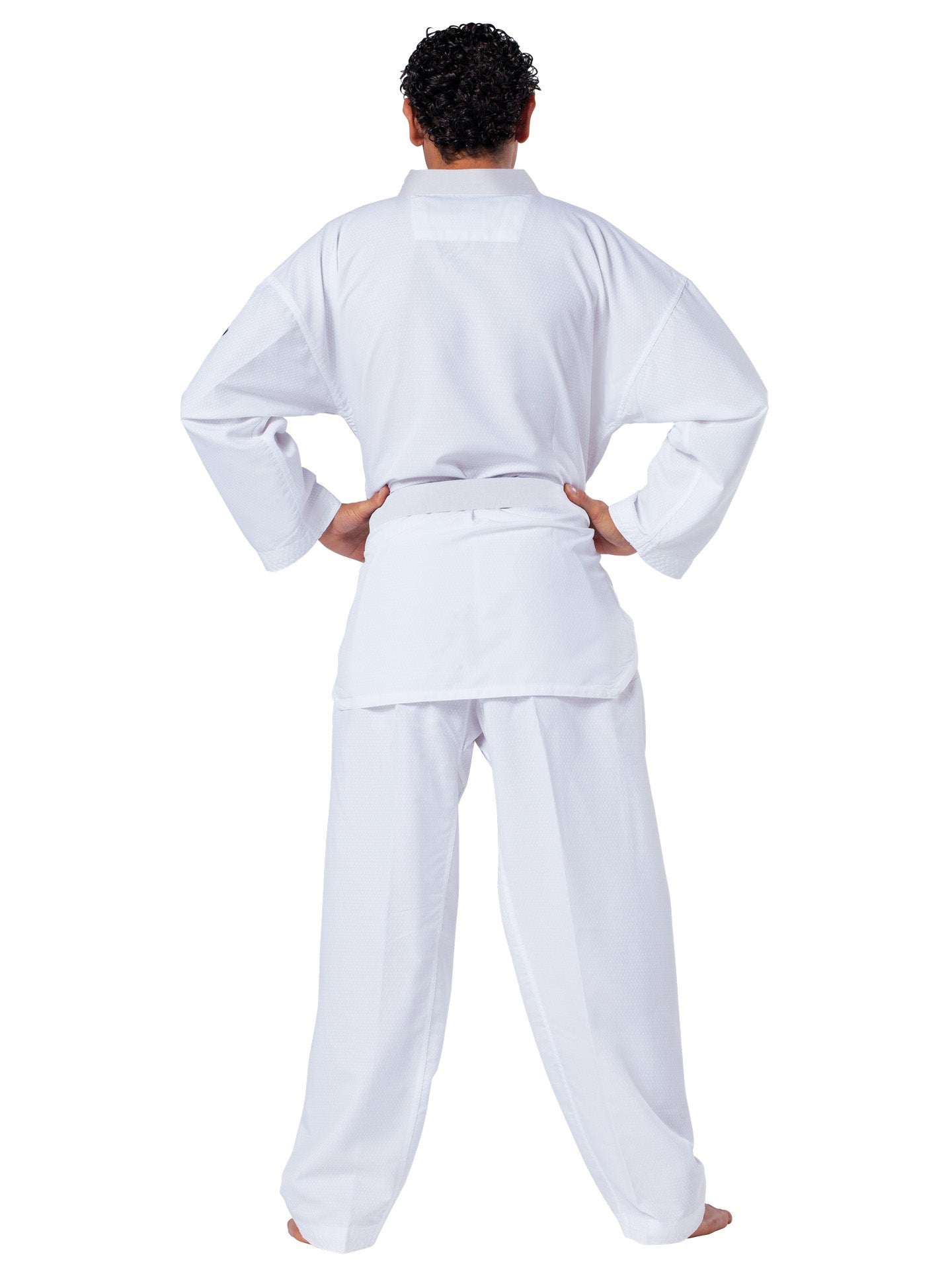 Uniforme de Taekwondo KWON (R) Fightlite à revers blanc