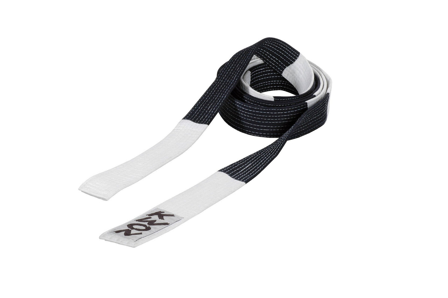 Ceinture Budo KWON (R) Ceinture d'arts martiaux Yoseikan bleu/blanc bloquée