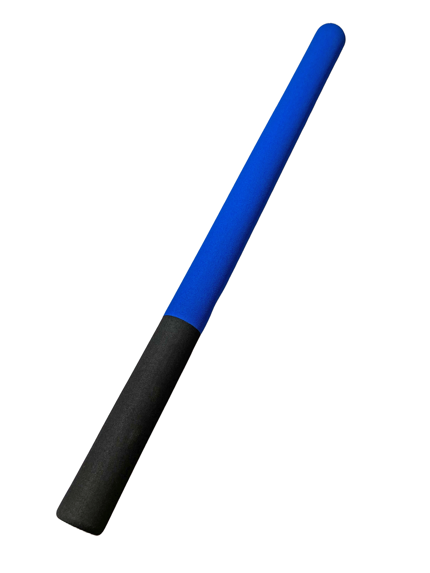 Lot de 10 bâtons d'entraînement Escrima Safety 61 cm bleu-noir avec housse en mousse