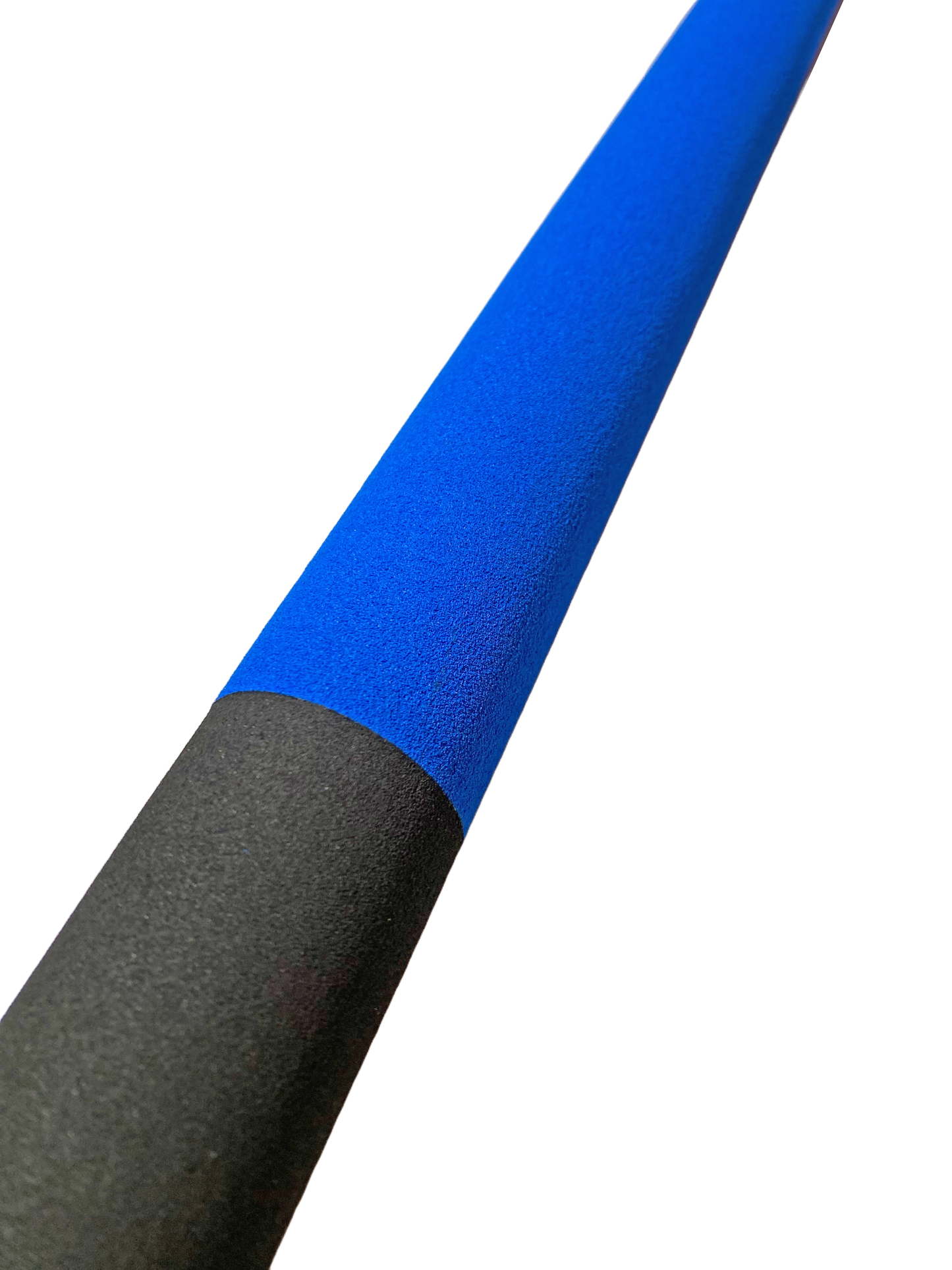 Lot de 10 bâtons d'entraînement Escrima Safety 61 cm bleu-noir avec housse en mousse