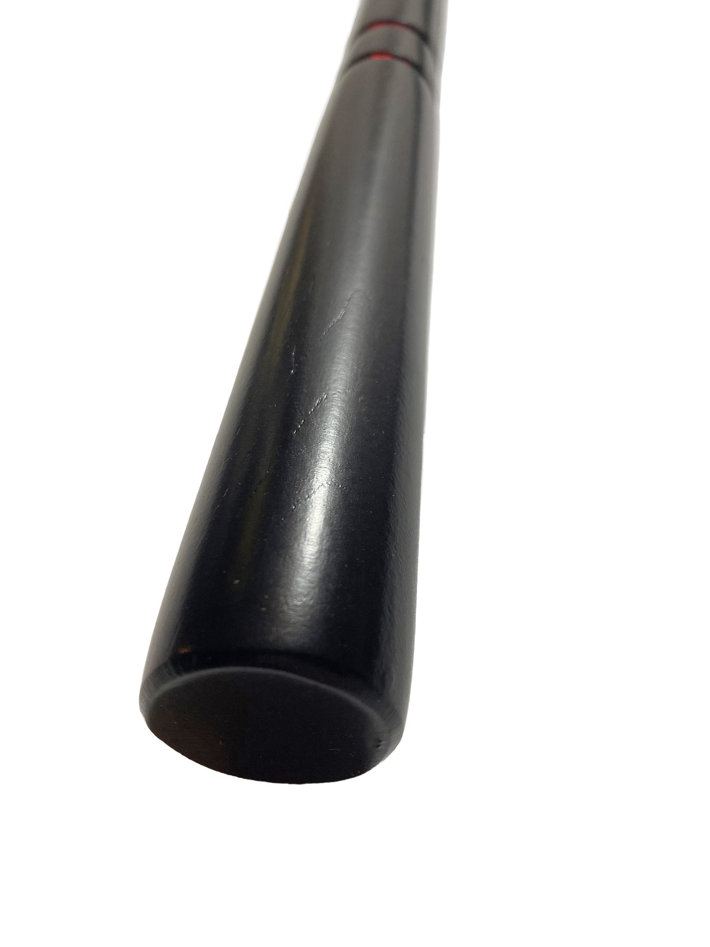 Lot de 10 bâtons d'escrime noirs - conception robuste - bâton d'entraînement 65 cm - bâton Arnis bois chêne bâton court Kali