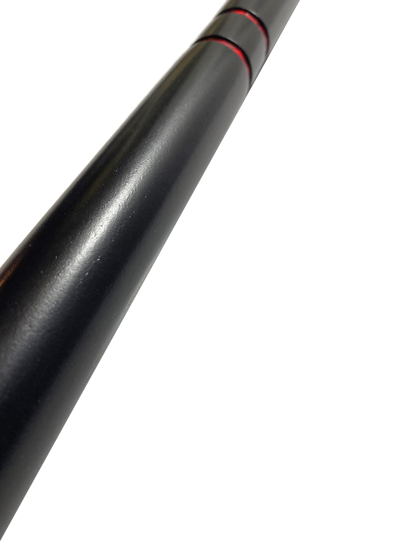 Lot de 10 bâtons d'escrime noirs - conception robuste - bâton d'entraînement 65 cm - bâton Arnis bois chêne bâton court Kali