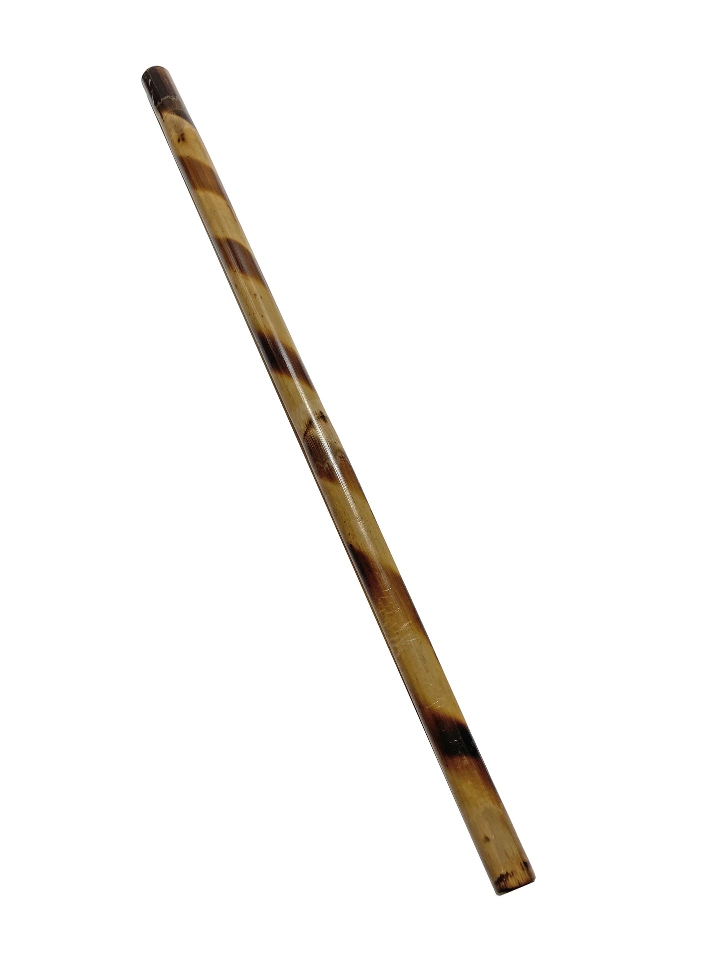 Lot de 10 bâtons d'escrime - Bâton d'entraînement en rotin 65 cm - motif spirale de marque - bâton court en bois Arnis Kali