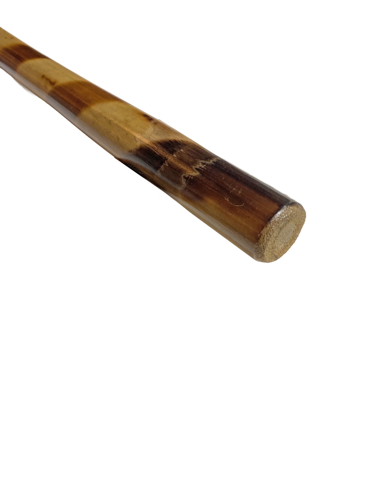 Lot de 10 bâtons d'escrime - Bâton d'entraînement en rotin 65 cm - motif spirale de marque - bâton court en bois Arnis Kali