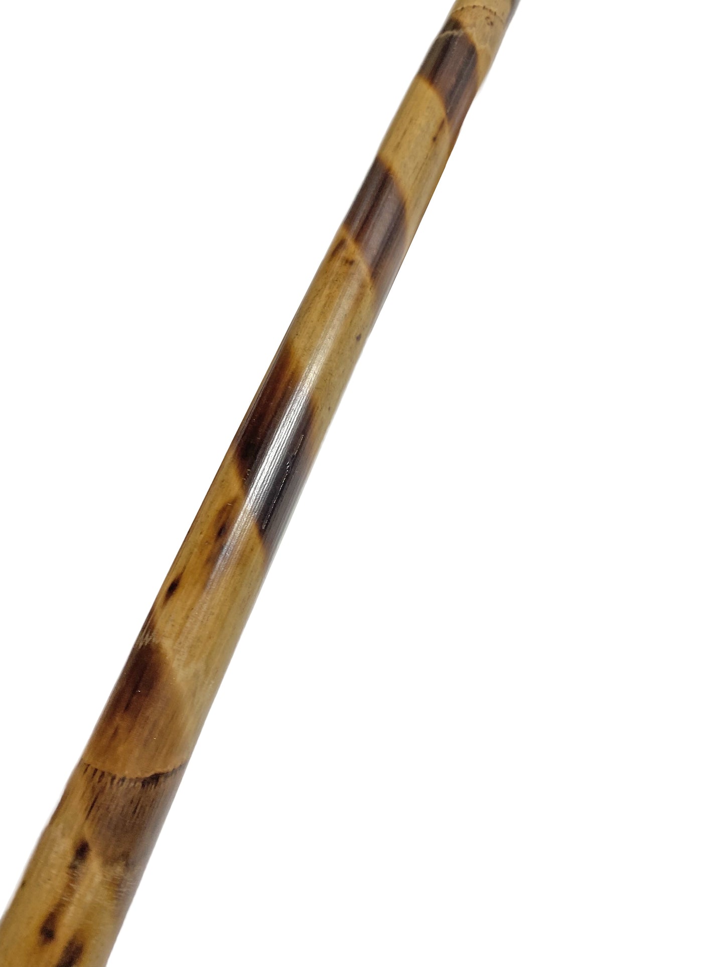 Lot de 10 bâtons d'escrime - Bâton d'entraînement en rotin 65 cm - motif spirale de marque - bâton court en bois Arnis Kali