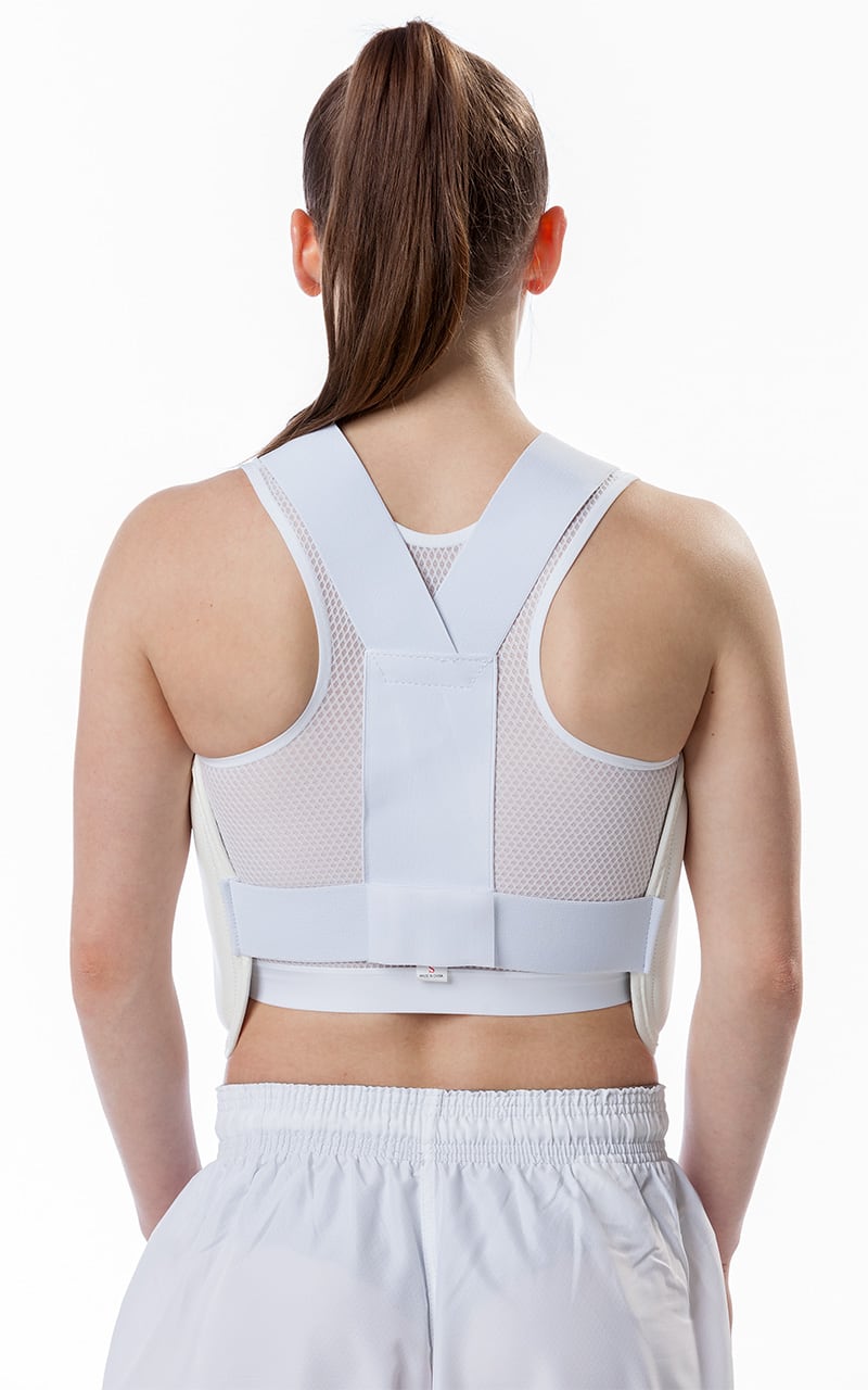 Gilet de protection karaté, TOKAIDO Body Guard, WKF - Blanc