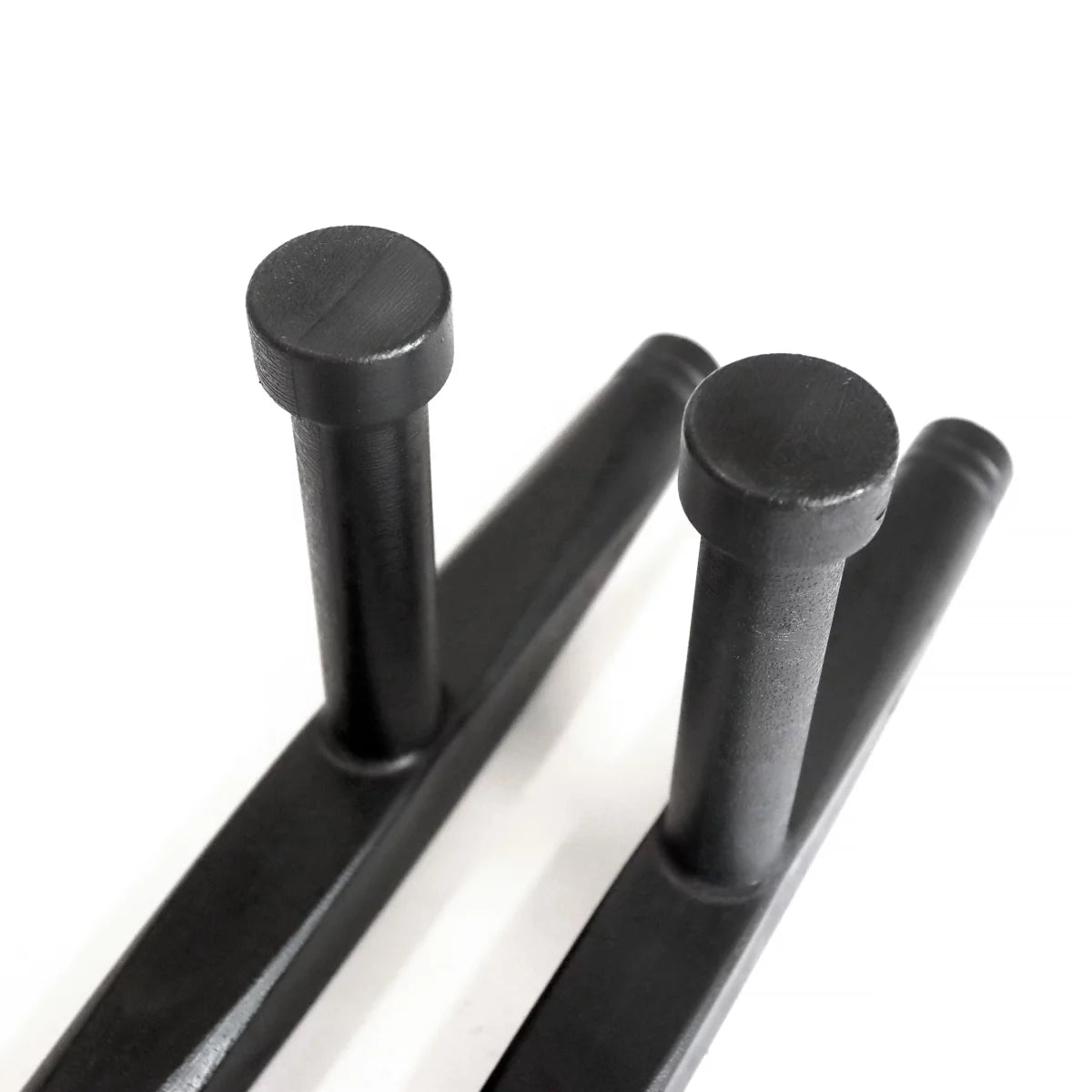 Tonfa en plastique dur Traditionnel noir