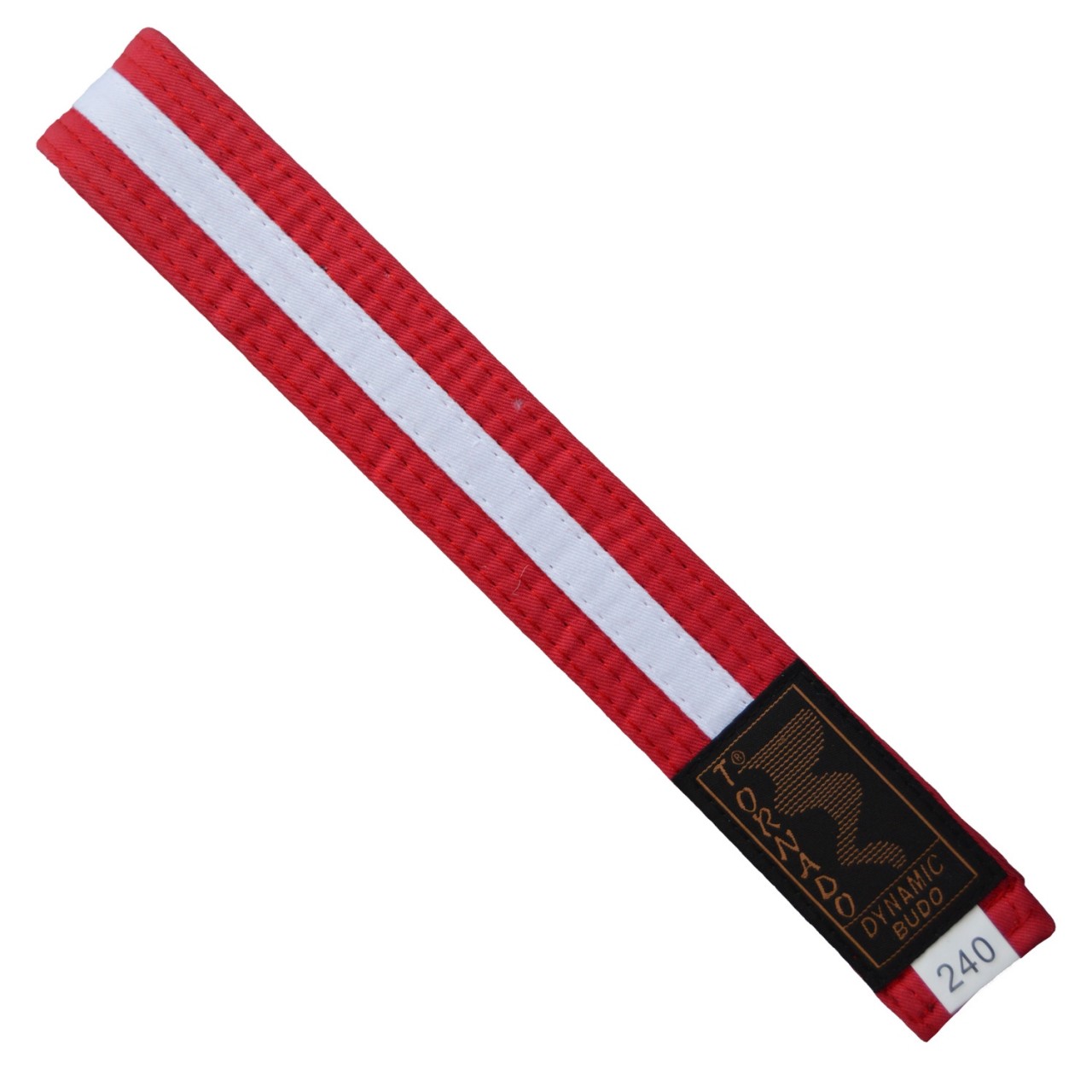 Ceinture Budo rouge-blanche