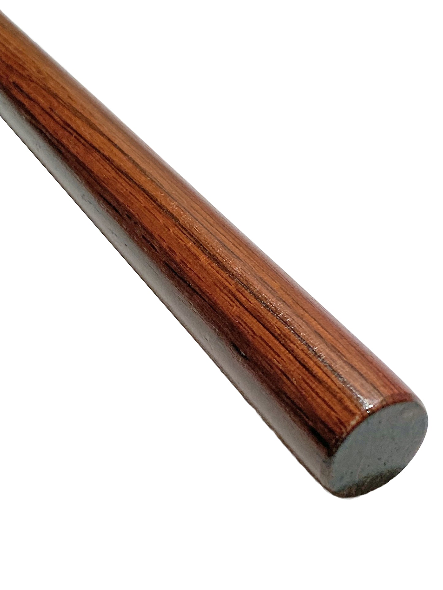 TEKKA BUDO Hanbo 90 cm Roteiche Trainings-Stock - Gerade Form - Aikido Kobudo Kampfsport Kurzstab Holz