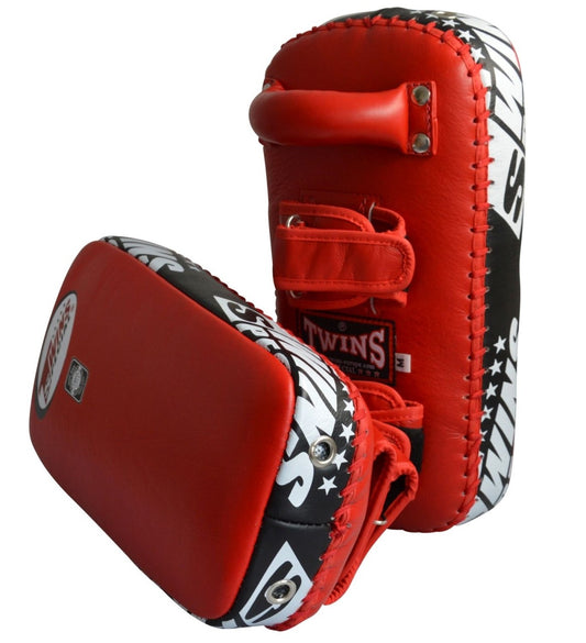 Coussinets d'avant-bras Twins PAO (paire) - 20 x 41 x 8 cm - Rembourrage en cuir véritable